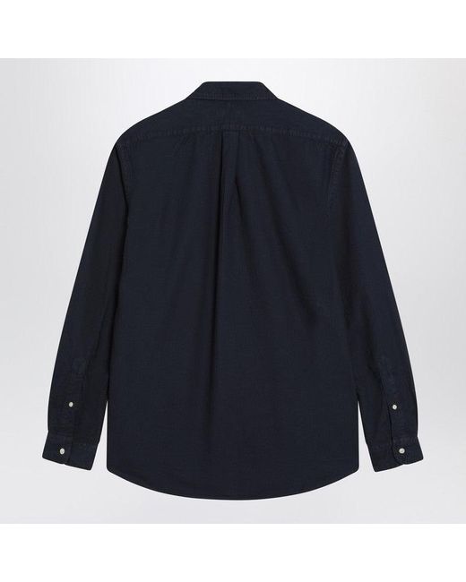 Polo Ralph Lauren Custom Fit Oxford Shirt in Blue for Men | Lyst