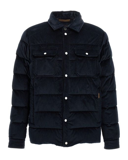 Moorer Blue Veton-Vh Casual Jackets, Parka for men