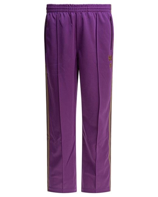 Pantaloni "Poly Smooth" X Kae Tanaka di Needles in Purple da Uomo