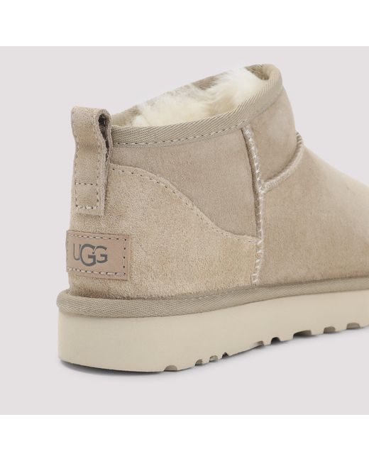 Ugg Natural Classic Ultra Mini Boots