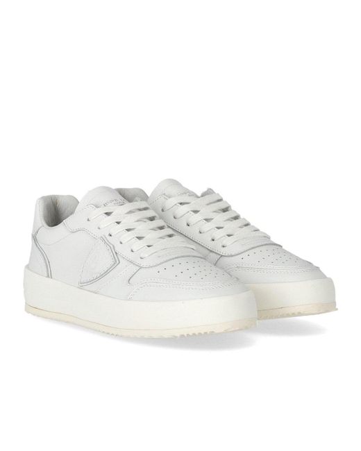 Philippe Model White Nice Low Sneaker