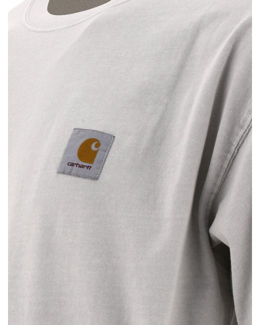 Carhartt Gray "Nelson" T Shirt for men
