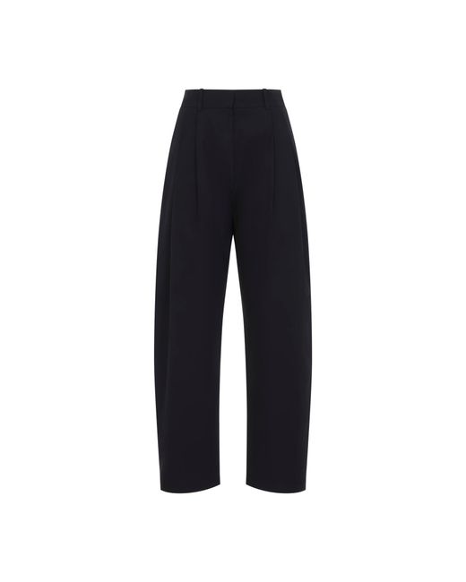 Studio Nicholson Blue Sperro Double Pleat Cotton Pant