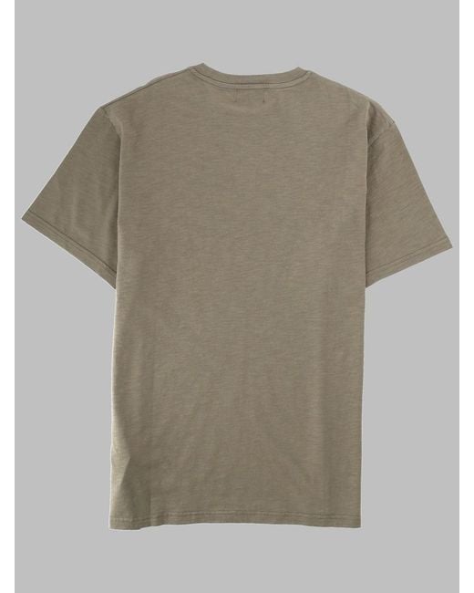Woolrich Gray T Shirt Con Logo