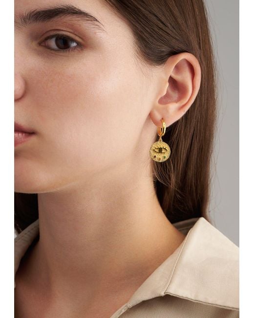 Hermina Athens Metallic Kressida Mini Hoops