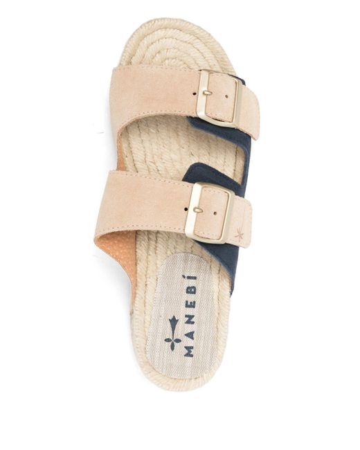 Manebí Blue Nordische Sandalen