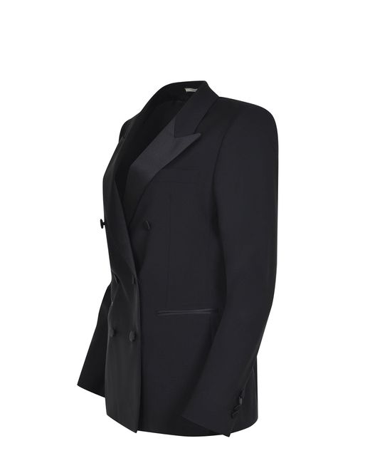 Tagliatore Black Tailleur "S Parigi" Made Of Virgin Wool
