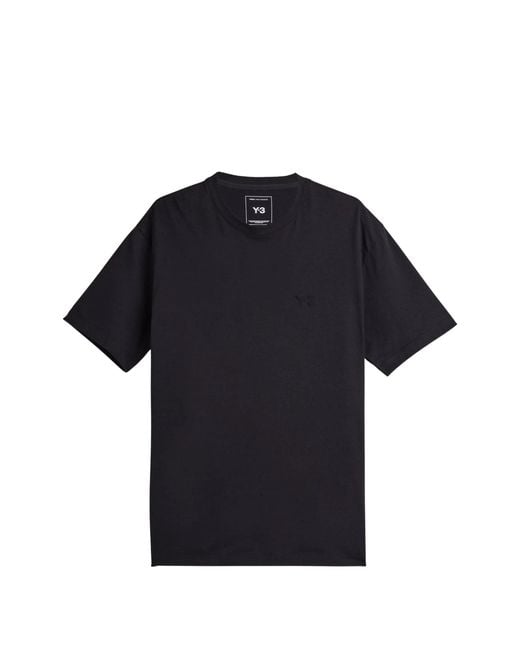 Y-3 Blue Reg Ss Tee