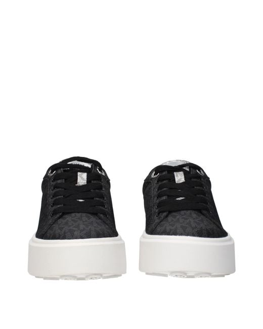Michael Kors Black Sneakers Romey Fabric
