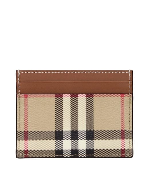 Burberry Brown Document Holder Fabric