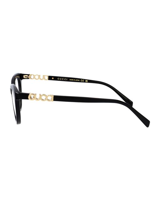 Gucci Black Eyeglasses Gg2034O 001 Transpare/17/140