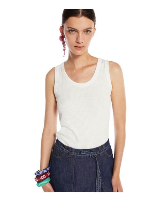 Weekend by Maxmara White Multic Top