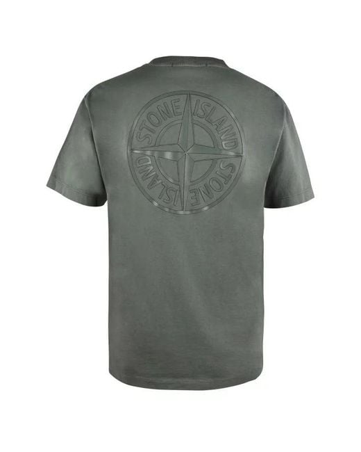 Stone Island Gray T Shirt