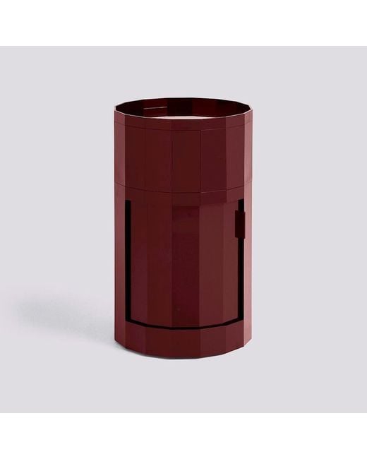 Cabinet Di Fieno Incl. Piedi E Castors Alti di Hay in Purple