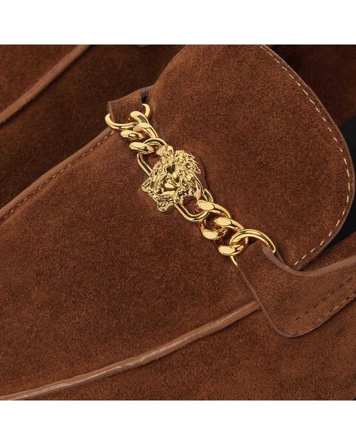 Versace Brown Loafers