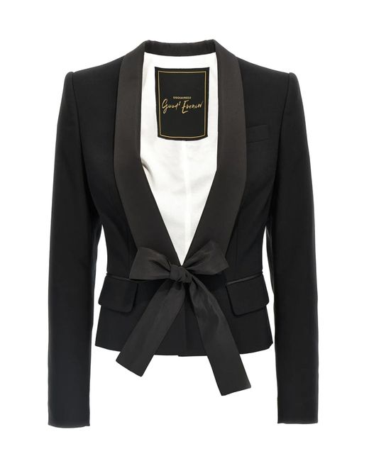 DSquared² Black Jacken schwarz