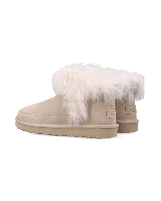 Ugg Pink Flache -Schuhe