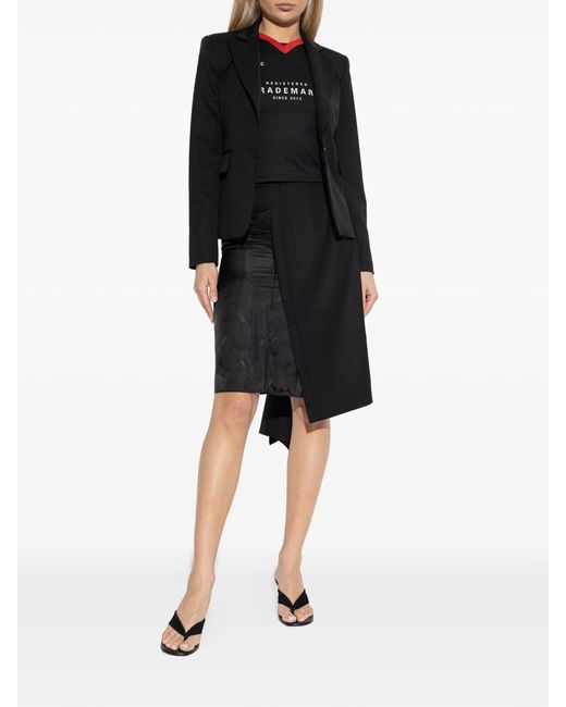 Vetements Black Cut-Up Tailored Jacket