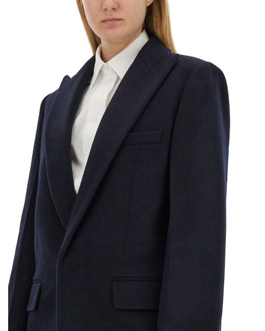 Victoria Beckham Blue Peak Label" Jacket