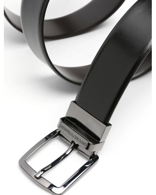 Emporio Armani Gürtel in Black für Herren