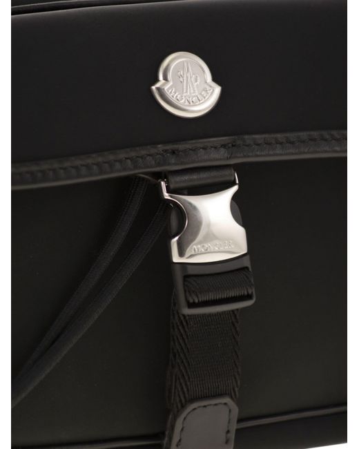 Moncler Black New Trick Water Repellent Umhängetasche