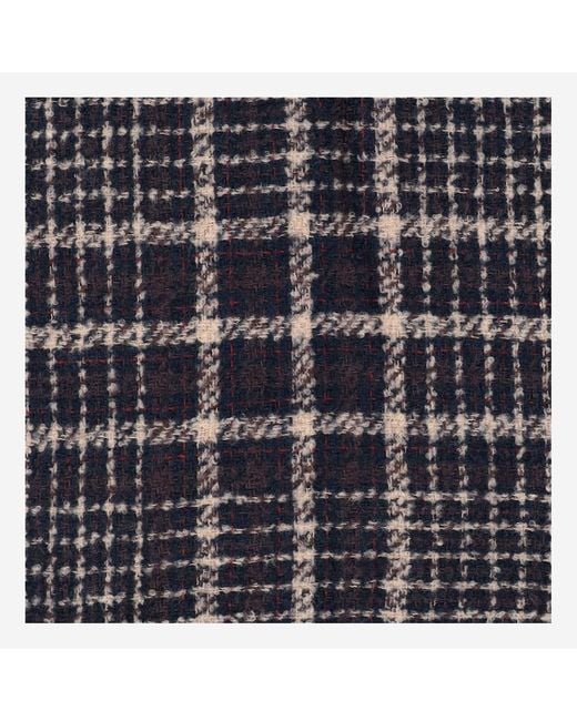 Faliero Sarti Black New Perry Wool Blend Scarf