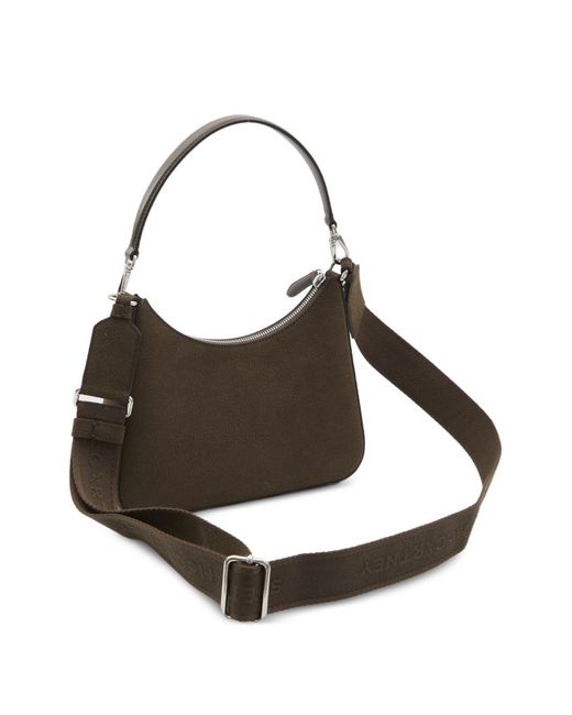 Stella McCartney Black Stella Logo Crossbody Bag