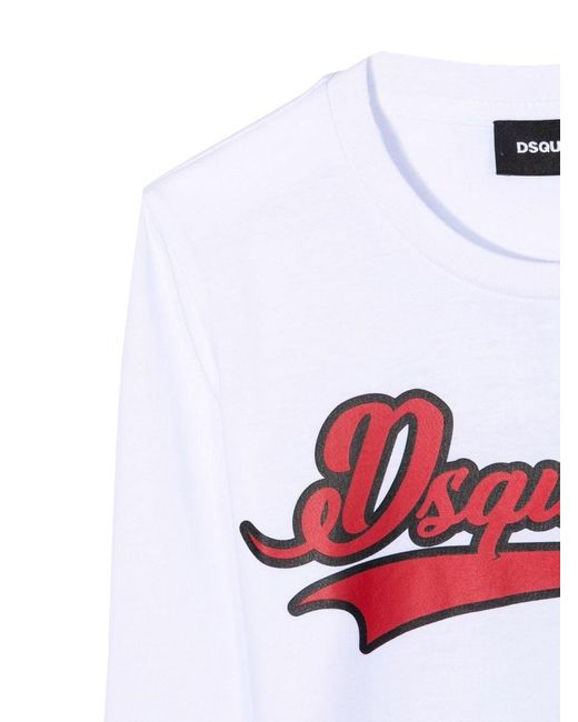 DSquared² White Maglietta