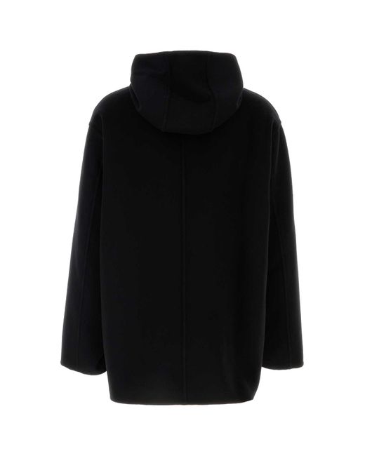 Prada Black Silk Padded Jacket