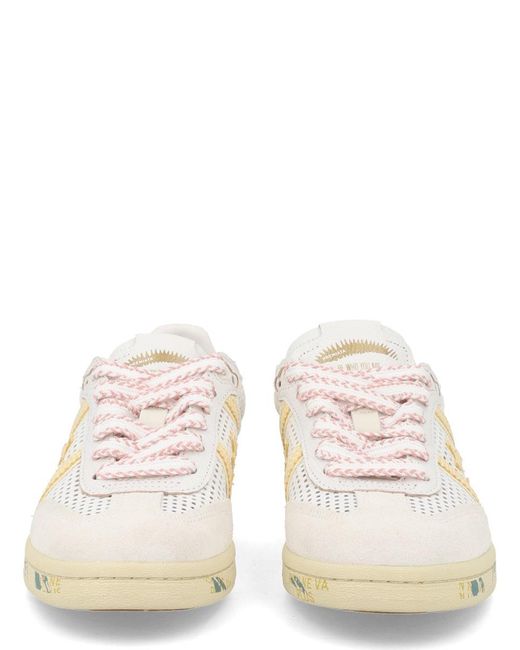 Premiata White Sneaker "Bonnied"