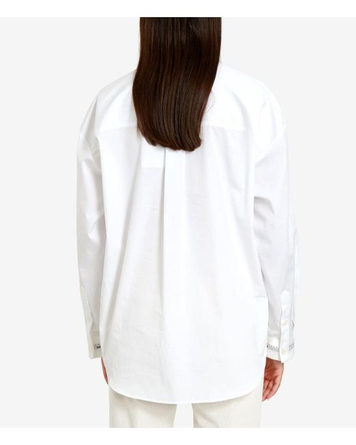 Chemises Blanc MSGM en coloris White