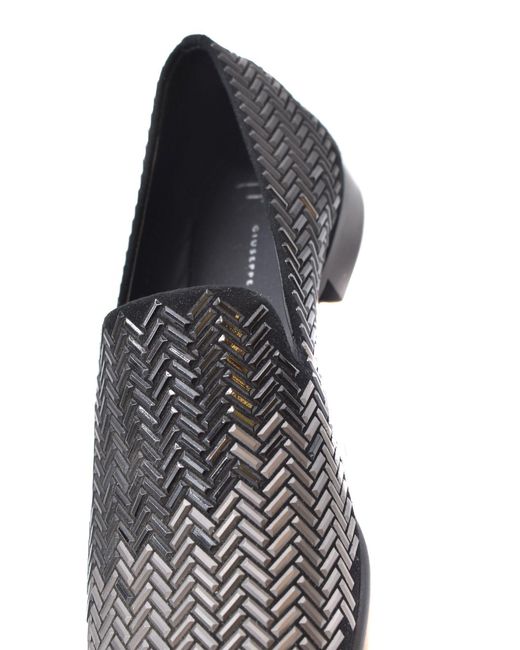 Giuseppe Zanotti Black Moccasins
