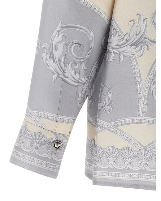 Versace Natural Silk Shirt