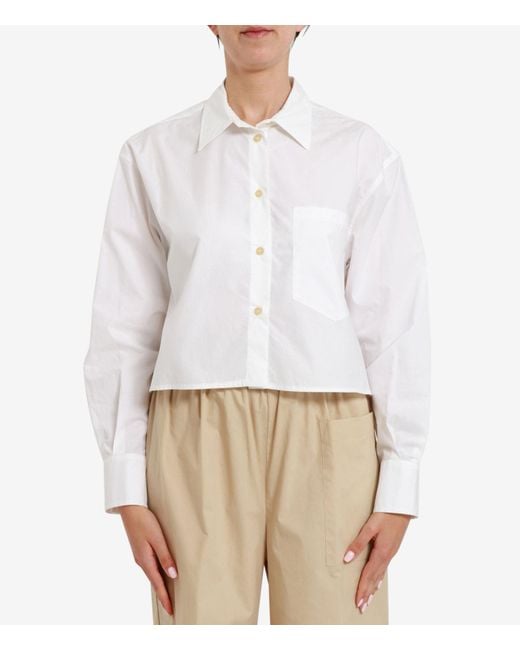Erika Cavallini Semi Couture White Shirts