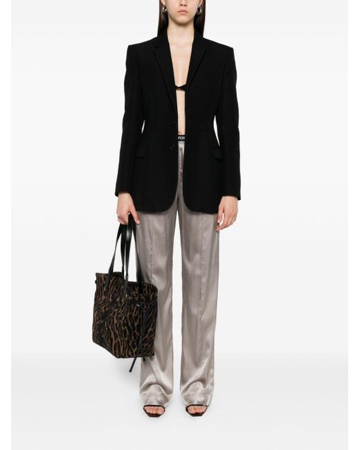 Tom Ford Broek Met Logopatch in het White