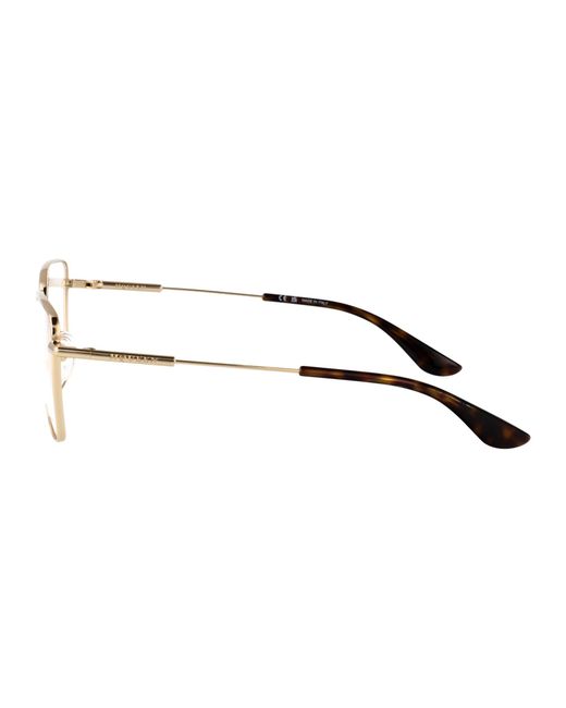 McQueen Multicolor Transparent Metal Glasses