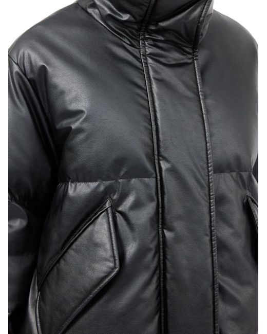 MM6 by Maison Martin Margiela Black High-Neck Down Jacket