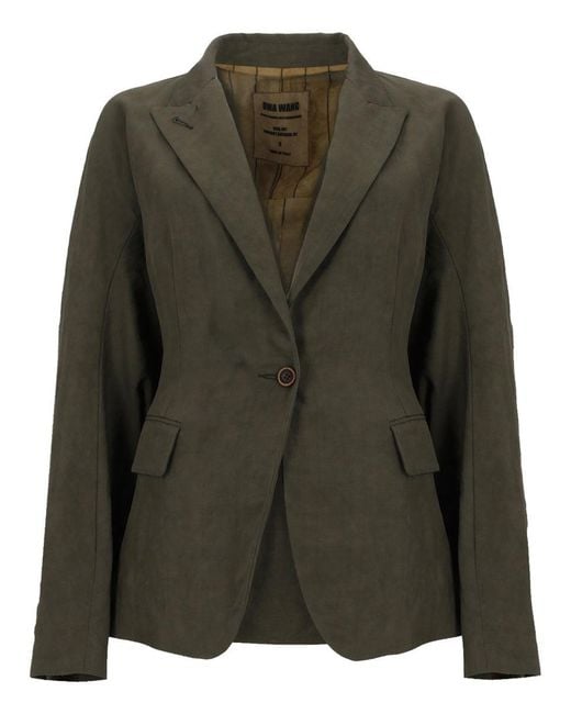 Uma Wang Green Stylish Jacket