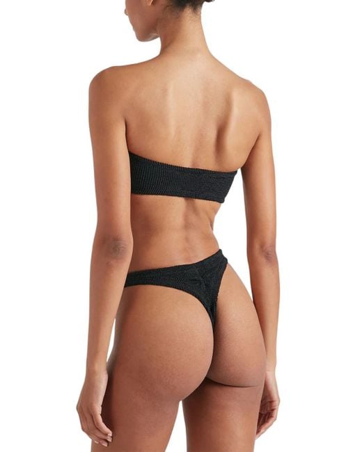 Hunza G Tina Bikini in Black | Lyst Canada