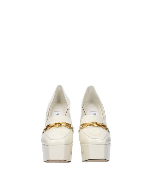 Jimmy Choo White Décolleté Diamond Tilda Frauen beige/Milchfarbe