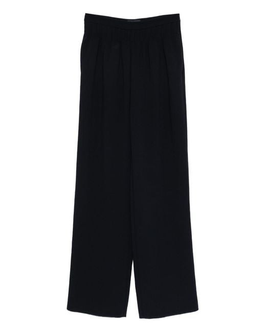 Emporio Armani Black Elasticated Trousers