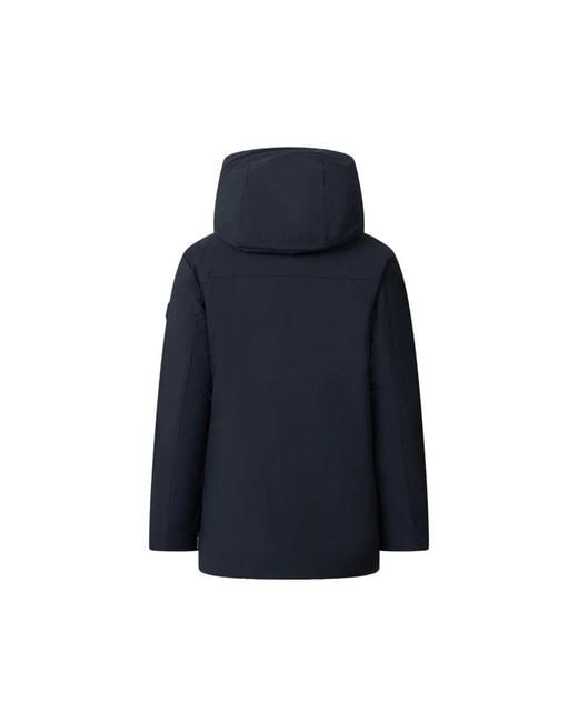 Save The Duck Blue Hooded Jacket