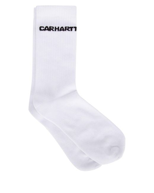 Carhartt White Link Socks for men