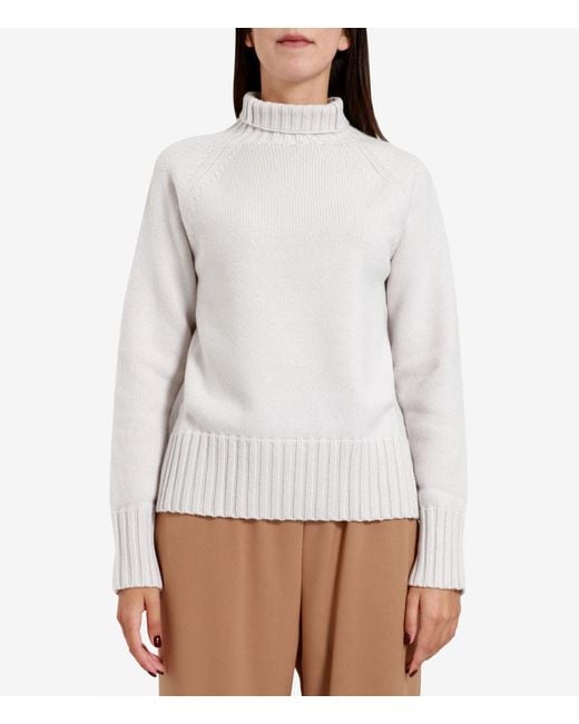 Max Mara White Sweaters