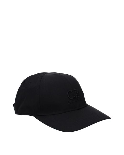 C P Company Black Caps Polyamide