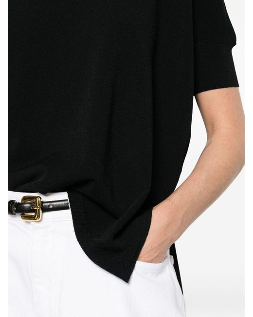 Base London Black Crewneck Sweater