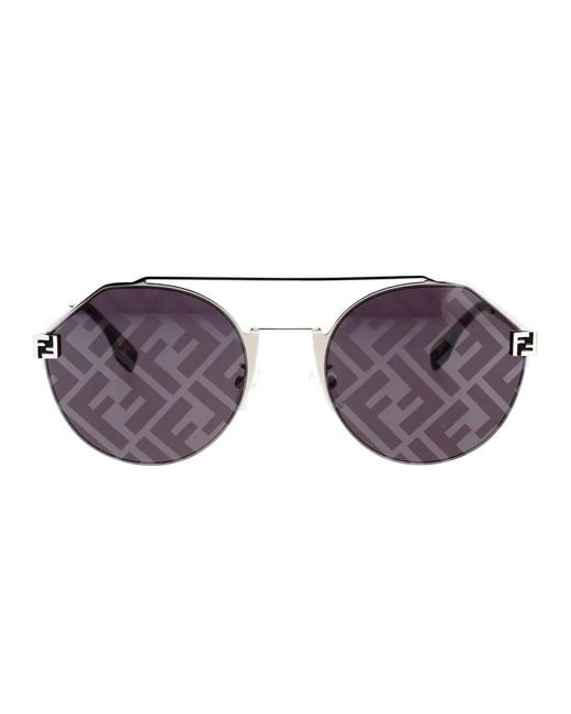 Fendi Purple Sunglasses