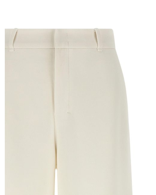 Max Mara White Max Mara '' Merlot 'Hosen