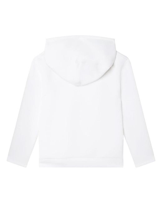 Boss White Hoodie