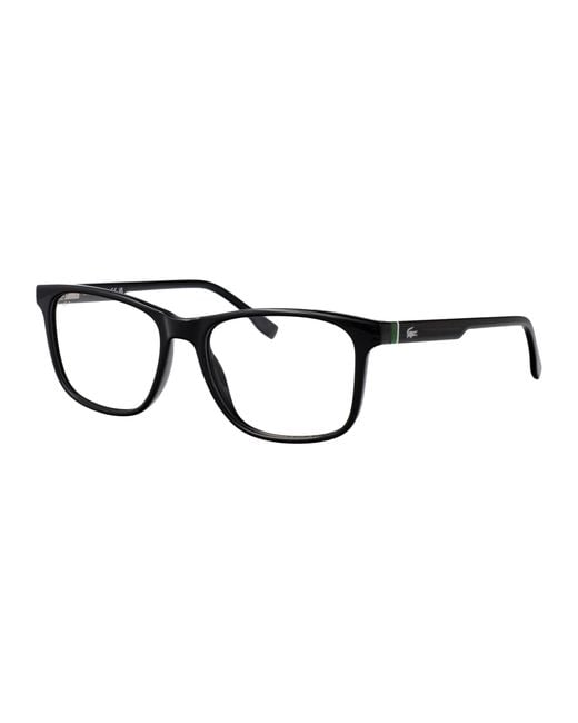Lacoste Black Acetate Glasses for men